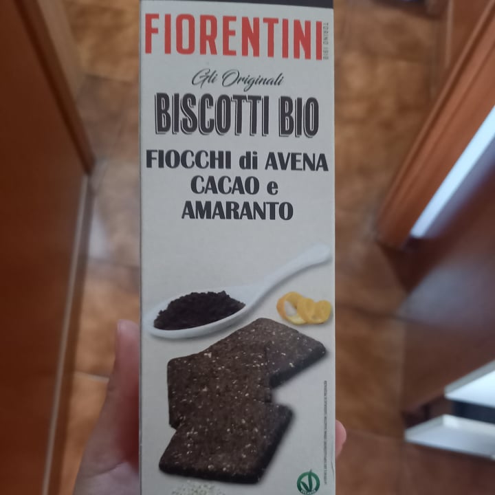 photo of Fiorentini Biscotti Bio. Fiocchi di Avena, Cacao è Amaranto shared by @gabriella95 on  15 May 2022 - review
