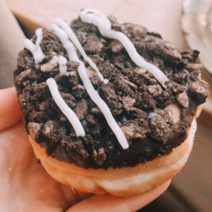 photo of Dunkin' Donuts Vegan Chocolate Cookie shared by @katinka- on  22 Nov 2021 - review