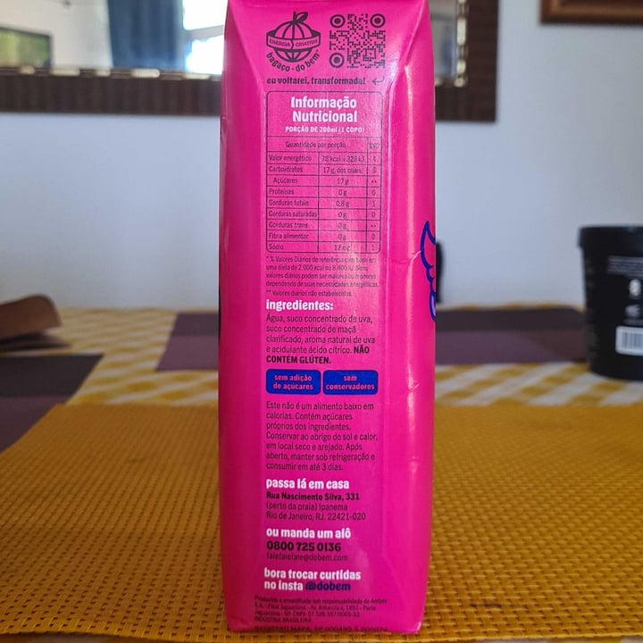 review photo of Do bem Suco de Uva Integral shared by @alessandrafleury on 24 Apr 2022 - review