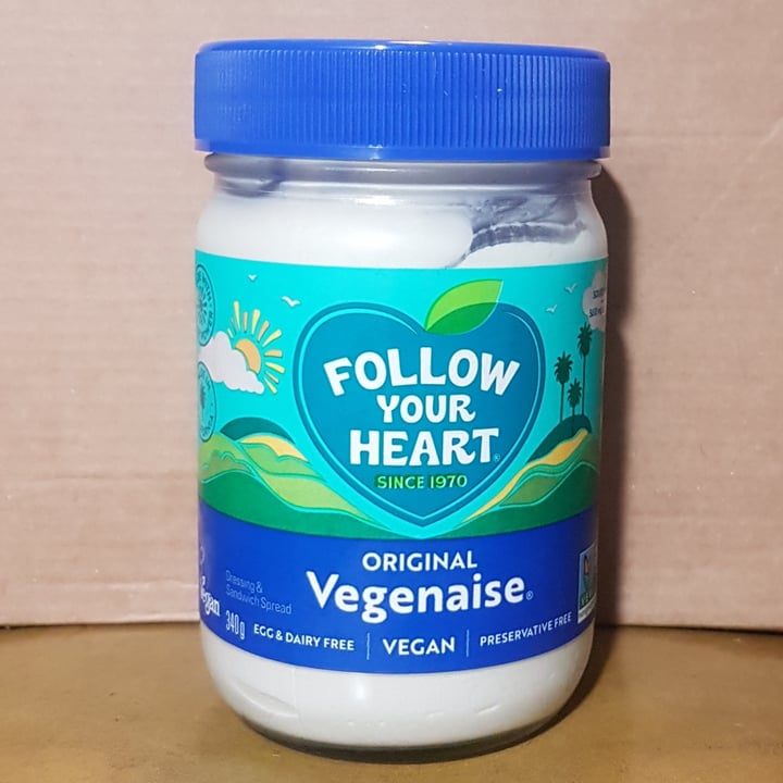photo of Follow your Heart Original Vegenaise shared by @rykketystykks on  26 Sep 2022 - review