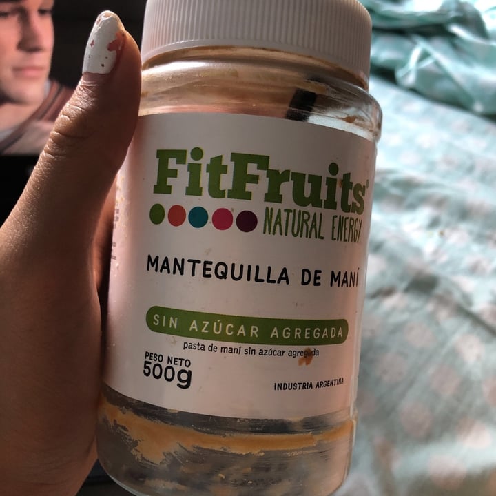 photo of Fitfruits Mantequilla de Maní shared by @morevallejos on  03 Mar 2021 - review