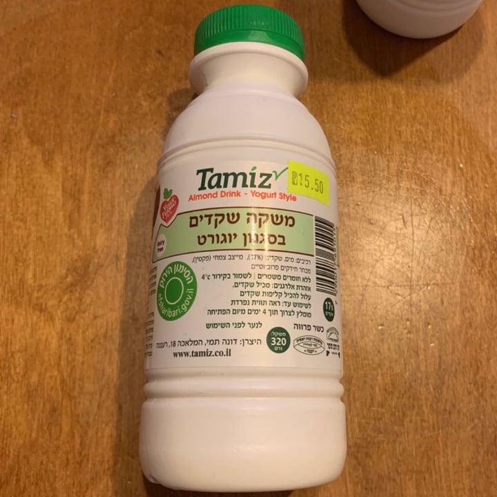 photo of Tamiz משקה שקדים בסגנון יוגורט shared by @vegantobi on  22 Apr 2021 - review