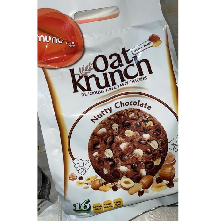 review photo of Munchy's Oat Lunch Nutty Chocolate shared by @tomsoupyam on 12 Oct 2021 - review