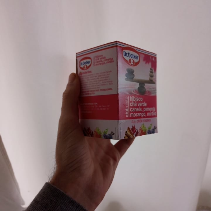 review photo of Dr. Oetker Chá shared by @geraldinhogovegan on 26 Apr 2022 - review