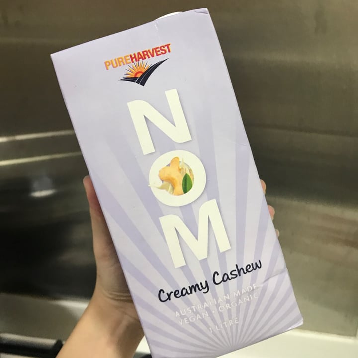 photo of Pureharvest Nom Creamy Cashew shared by @mehmehrene on  19 Feb 2022 - review