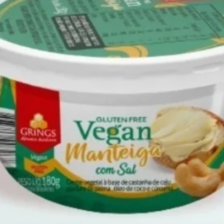 review photo of Grings Manteiga vegana gluten free shared by @rogarcia on 10 May 2022 - review