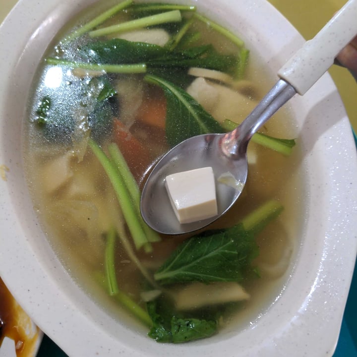 photo of Shu Vegetarian Stall Salted Vegetable Tofu Soup shared by @shawneofthedead on  09 Jan 2022 - review