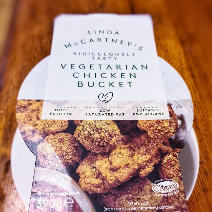 review photo of Linda McCartney's Vegetarian Chicken bucket shared by @accountinactive on 03 Jun 2020 - review
