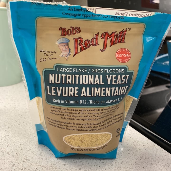 review photo of Bob's Red Mill Large Flake Nutritional Yeast shared by @amandasmee on 05 Mar 2021 - review