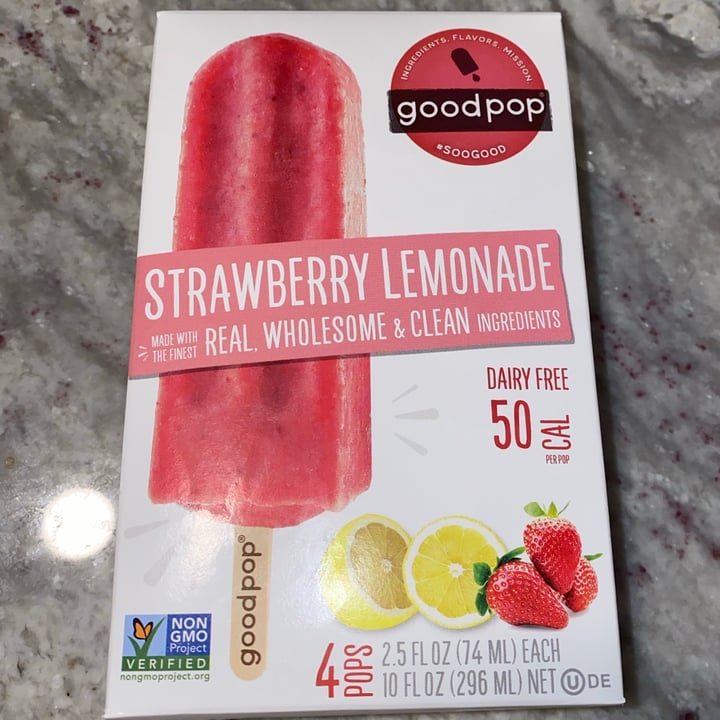 photo of Goodpop Strawberry Lemonade shared by @elexis on  15 Oct 2020 - review