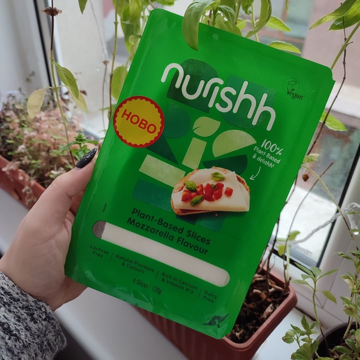 photo of Nurishh Mozzarella Style Slices shared by @flouredfingers on  31 Dec 2021 - review