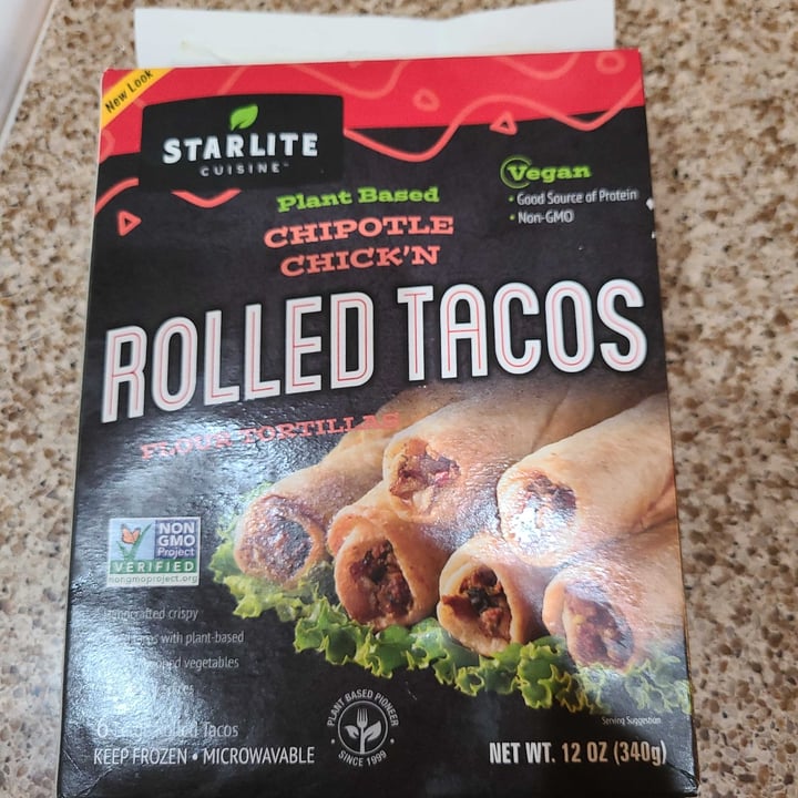 review photo of Starlite Cuisine Vegan “Chipotle Style” Rolled Tacos shared by @andream6 on 08 Jul 2021 - review
