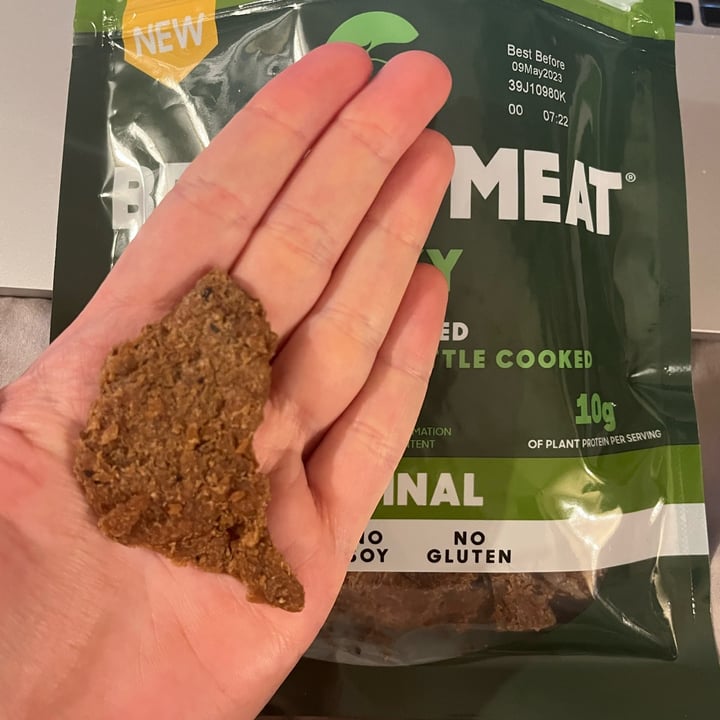 photo of Beyond Meat Jerky Original shared by @ameriamber on  02 Dec 2022 - review