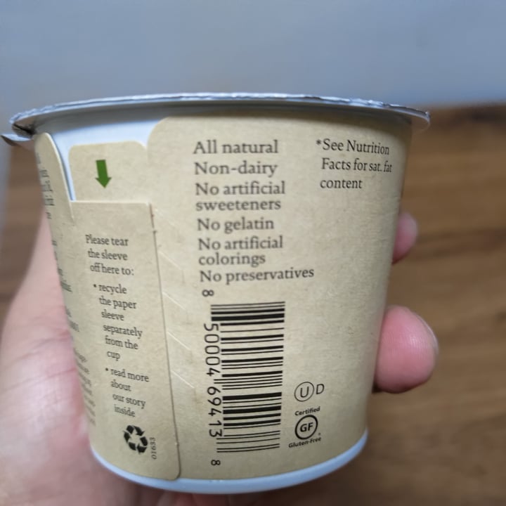 photo of siggi’s Siggis Raspberry Non-dairy Yogurt shared by @stevenneoh on  12 Jan 2021 - review