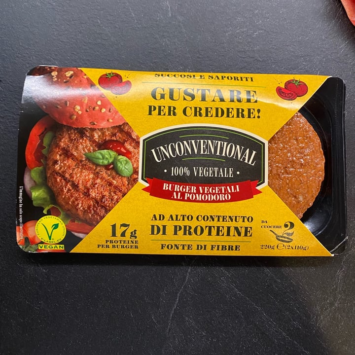 review photo of Unconventional Burger Vegetale Al Pomodoro - Tomato Burger shared by @eliana89 on 12 May 2022 - review