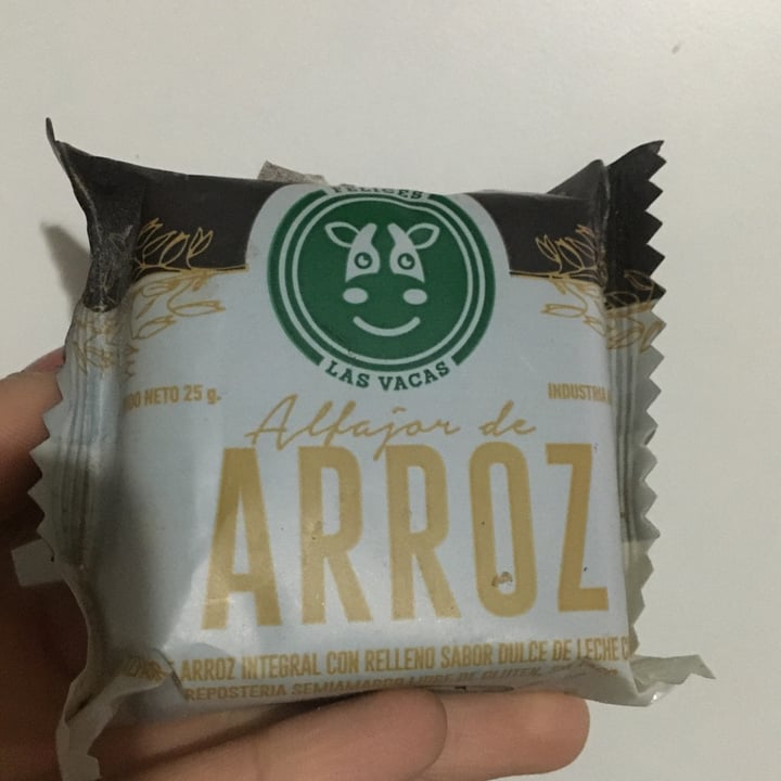 photo of Felices Las Vacas Alfajor De Arroz shared by @camicamelo on  22 Dec 2021 - review