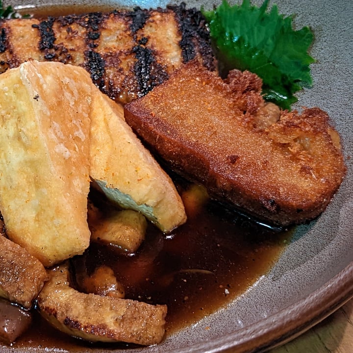 review photo of Fancy Plants Kitchen Agedashi Tofu With Obanzai And Onigiri shared by @jonok on 10 Oct 2022 - review