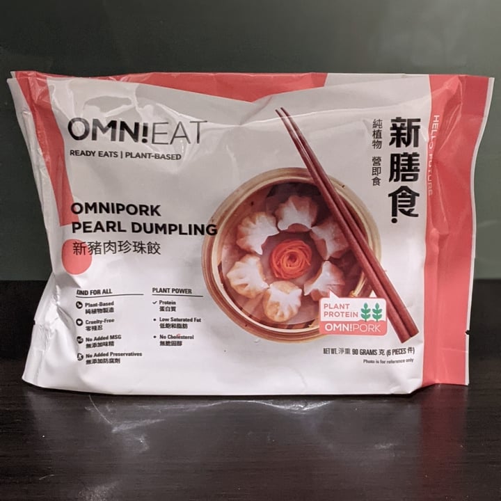 photo of OmniFoods OmniEat: Omni Mince Pearl Dumpling shared by @sunporklegogay on  17 Jan 2021 - review
