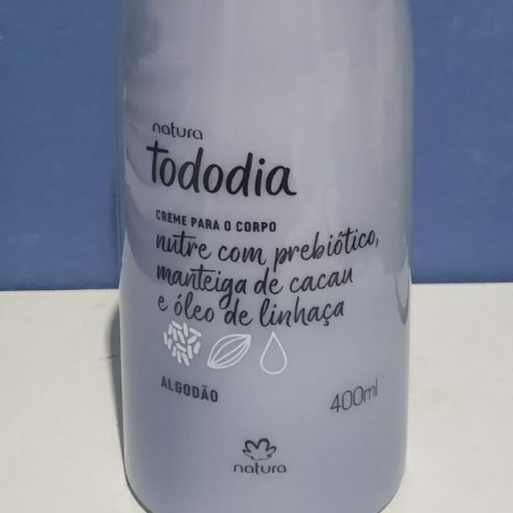 review photo of Natura Creme para o Corpo Algodão shared by @igorglaeser on 24 Apr 2022 - review
