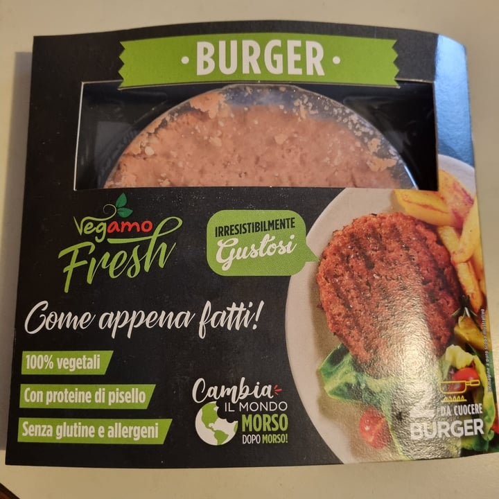 photo of Vegamo Burger fake meat shared by @francy82 on  01 Sep 2022 - review