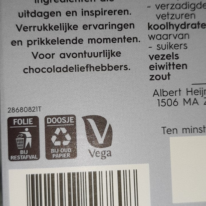 review photo of Delicata Viooltjes & bosbes pure chocolade shared by @sofiabianco on 31 Jan 2022 - review