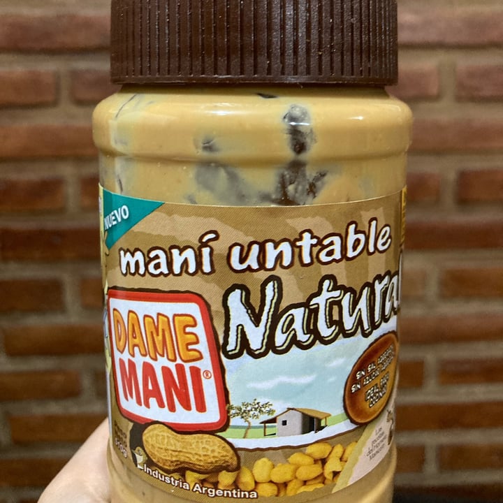 review photo of Dame Mani Mantequilla De Maní Natural shared by @micaelacarnovale on 01 Feb 2022 - review