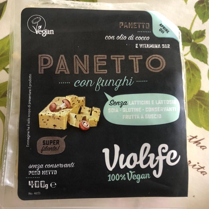 review photo of Violife Panetto con funghi shared by @nidra777 on 27 Aug 2020 - review