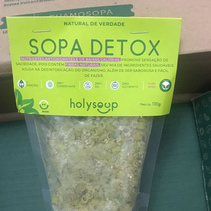 review photo of holy soup Sopa Detox shared by @marisagarcia on 24 Nov 2022 - review