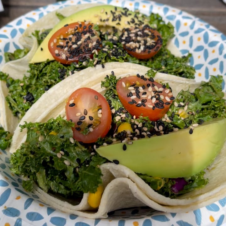 photo of Leahi Health Kaimuki Kale Avocado Tacos shared by @veganohana on  21 Mar 2022 - review