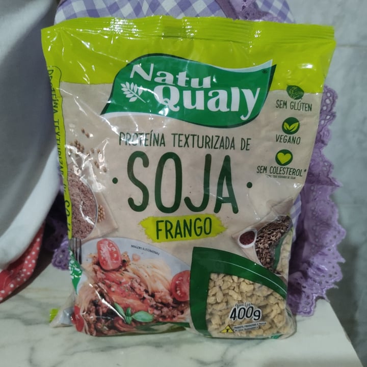 photo of Natuqualy Proteína Texturizada De Soja (Frango) shared by @luanaferreira on  05 Aug 2021 - review