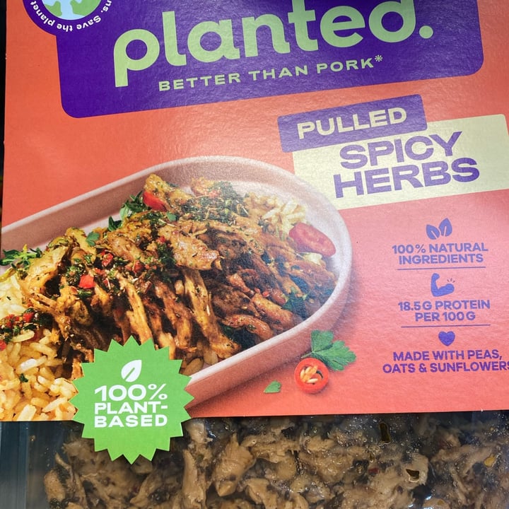 photo of Planted Pulled spicy herbs shared by @babette on  18 Mar 2022 - review