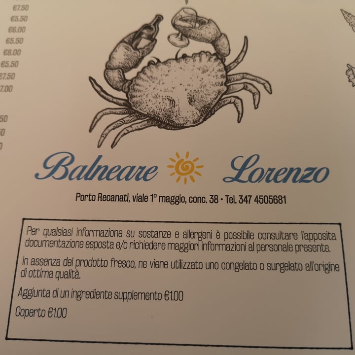 photo of Balneare Lorenzo insalata intensa shared by @taende on  29 Aug 2022 - review