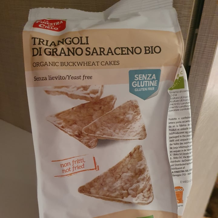 photo of La Finestra Sul Cielo Triangoli di grano saraceno bio shared by @deborinacap on  20 Apr 2021 - review