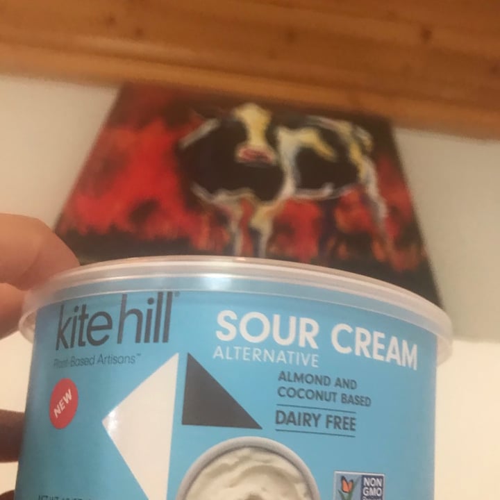 photo of Kite Hill Sour Cream shared by @yoganaorganabanana on  05 May 2021 - review