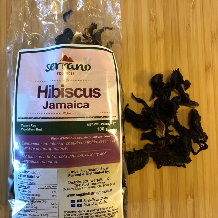 photo of serrano products hibiscus jamaica shared by @federicag on  22 May 2022 - review
