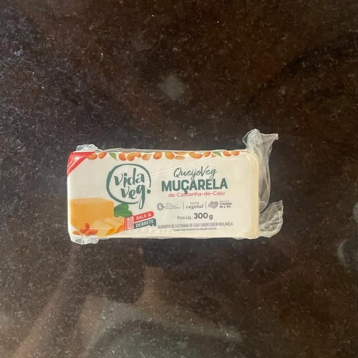 photo of Vida Veg mussarela shared by @luizcoelho on  23 Aug 2022 - review
