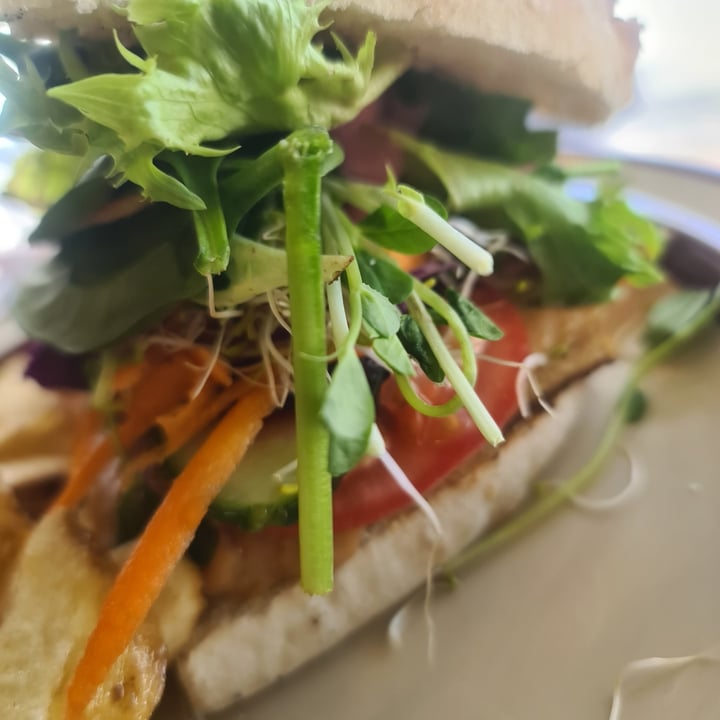 photo of Plantbased Wholefoods Tofu Burger shared by @jordanblair on  17 Sep 2022 - review