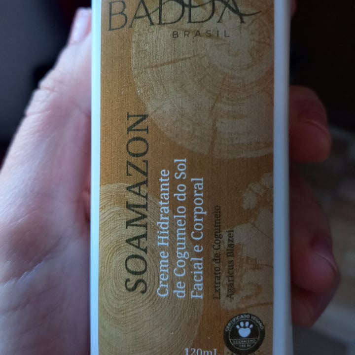 photo of badda brasil Soamazon Creme Hidratante De Cogumelo Do Sol shared by @crisesquierdo on  18 Jun 2022 - review