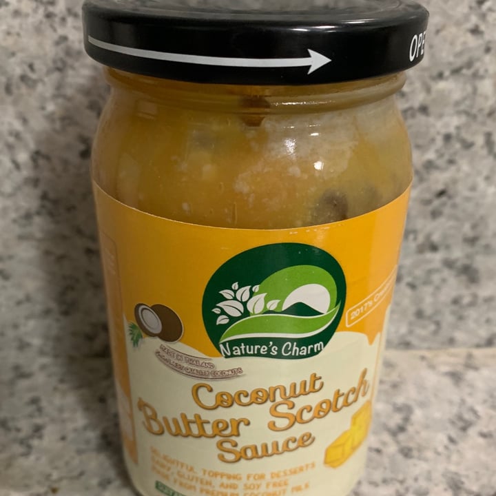 photo of Nature's Charm Coconut Butter Scotch Sauce shared by @onehungryvegan on  15 Oct 2020 - review