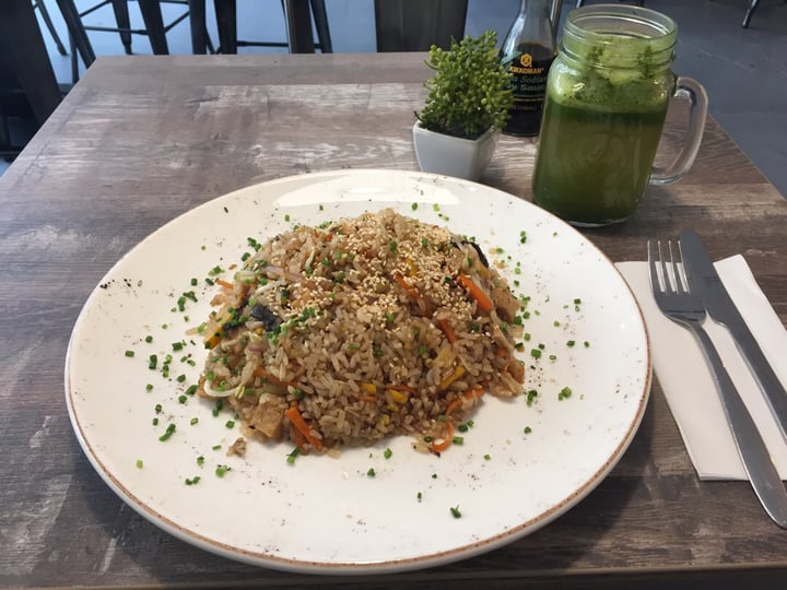 photo of Thai Station Vegetarian rice with tofu shared by @monicalbm on  28 May 2019 - review