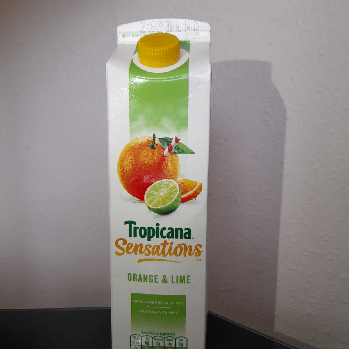 Sensations ™️ ORANGE GRAPE AND LIME JUICE from Tropicana Vegan