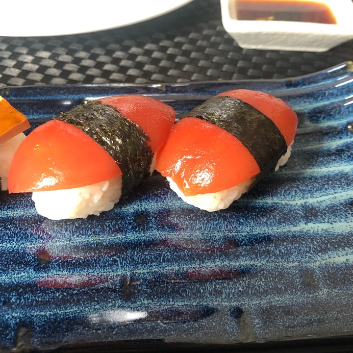 photo of Asia Fusion Sushi nigiri vegan tuna shared by @pattini on  12 Mar 2022 - review