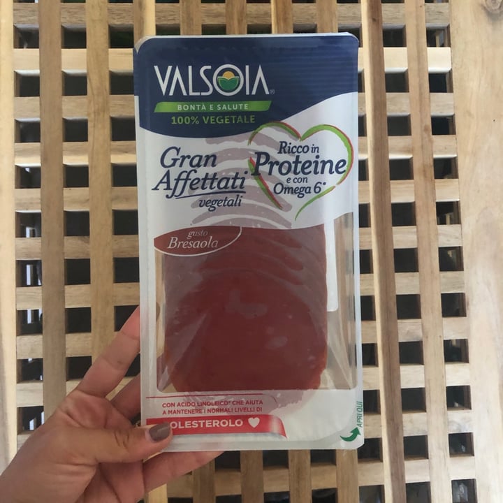photo of Valsoia Gran Affettati Vegetali Gusto Bresaola shared by @ellieswift on  19 Aug 2020 - review