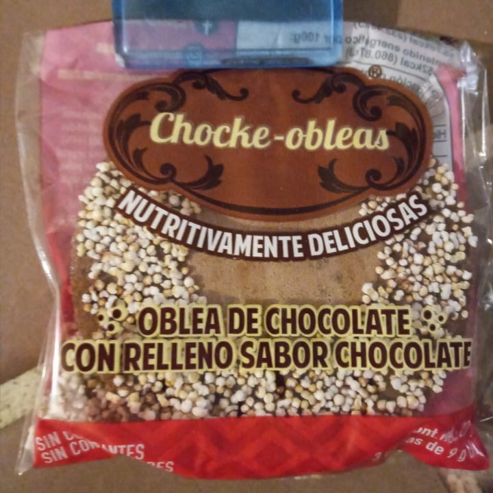 photo of Chocke-obleas Oblea de amaranto shared by @bettyveg on  23 Jan 2021 - review