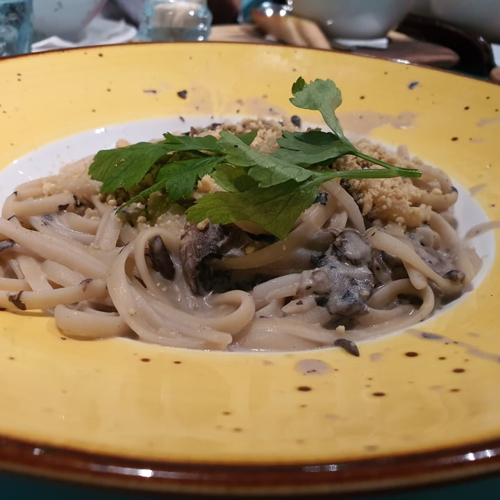 photo of Privé Keppel Linguine Mushroom ‘Carbonara’ shared by @parismelody on  22 Feb 2021 - review