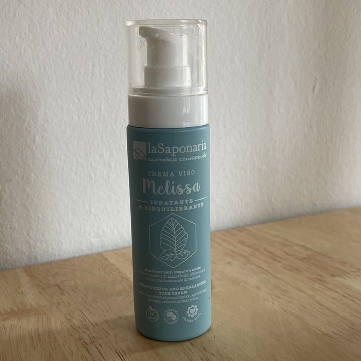 photo of La Saponaria Crema viso idratante Melissa shared by @cultre on  24 Mar 2022 - review