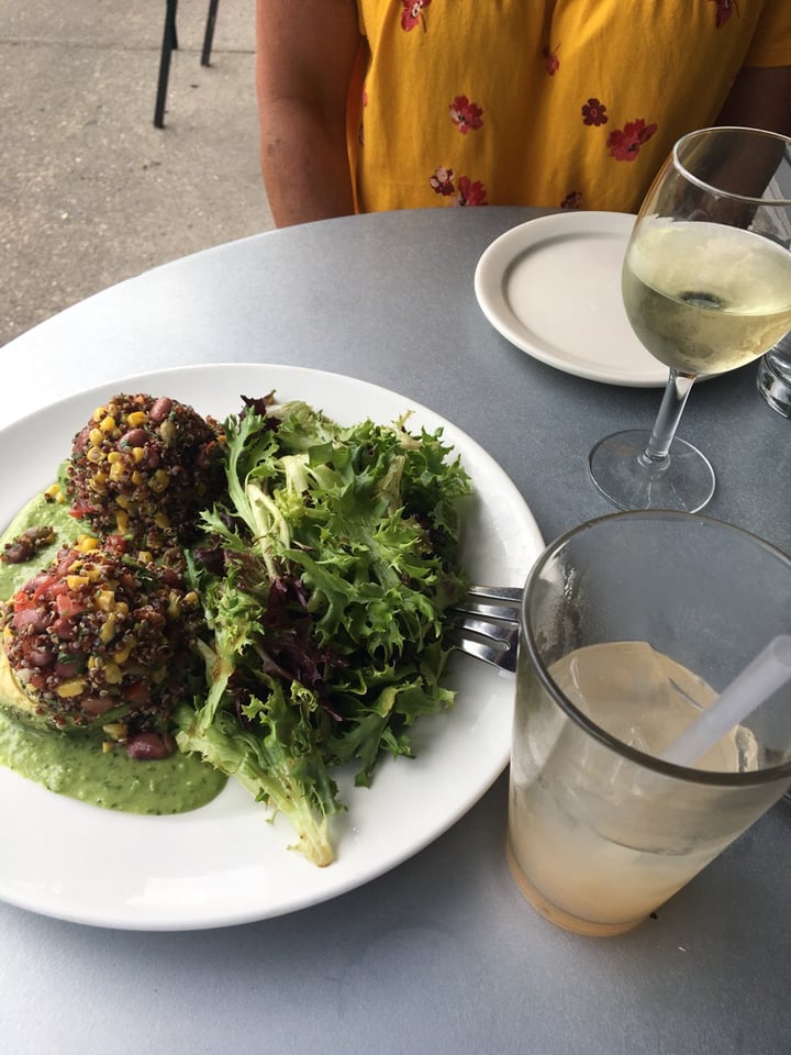 photo of Blind Faith Cafe Peanut Butter Chocolate Cake and Stuffed Avacado shared by @allanlopez on  08 Jan 2019 - review