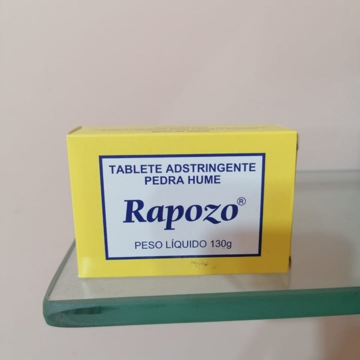 review photo of Rapozo Tablete adstringente pedra hume shared by @nilza on 18 Apr 2022 - review