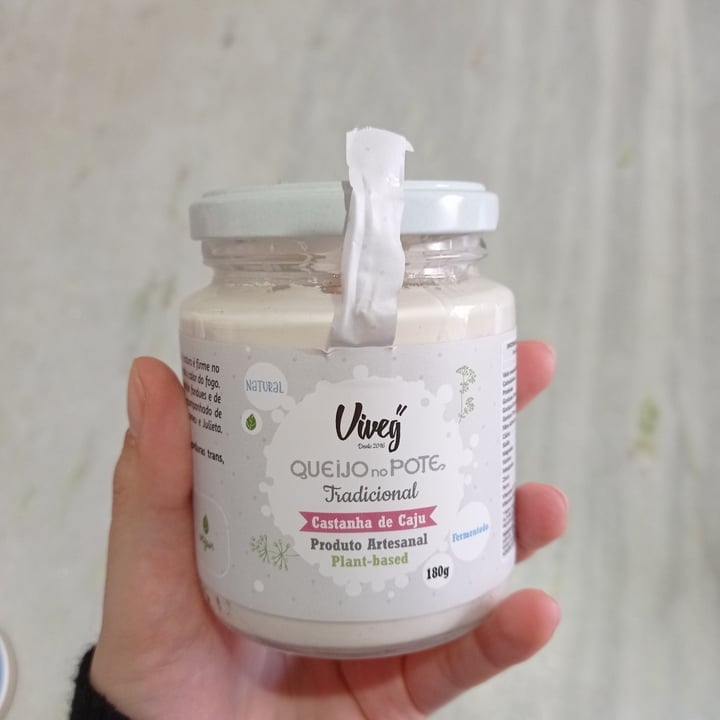 review photo of Viveg queijaria vegana Queijo no pote shared by @marizampronha on 02 Aug 2021 - review