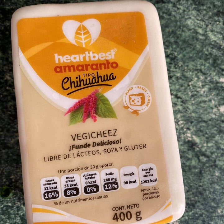 review photo of Heartbest Vegicheez Amaranto tipo Chihuahua shared by @annetteannette on 24 Jul 2020 - review